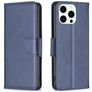Mobigear Excellent iPhone 15 Pro Cover a libro portafoglio - Blu