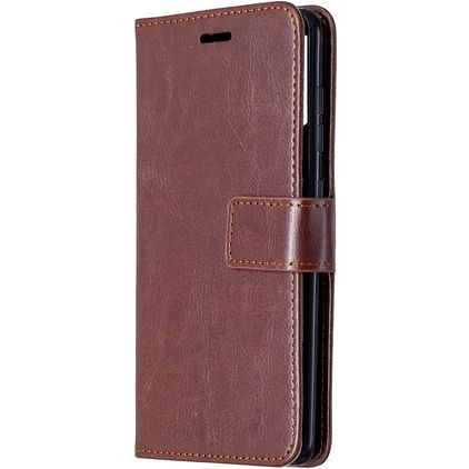 Mobigear Wallet Samsung Galaxy A41 Wallet case - Brown