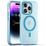 Mobigear Shockproof iPhone 16 Pro MagSafe Joustava TPU Suojakuori - Sininen