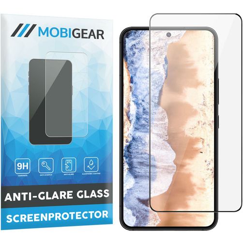 Mobigear Premium Samsung Galaxy S23 Plus Tempered Glass Screen Protector - Case Friendly - Black