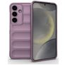 Mobigear Bumpy Samsung Galaxy S25 Elastyczne TPU Etui plecki - Fioletowy
