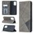Mobigear Rhombus Slim Samsung Galaxy A52 Knížkové pouzdro - Šedá