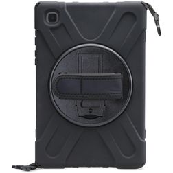 Xccess Survivor All-round Samsung Galaxy Tab A7 (2020) Case Plastic / Silicone Back cover + Shoulder Strap + Stand - Black