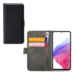 Mobilize Classic Gelly Wallet Samsung Galaxy A53 Lompakkokotelo + Setelitasku - Musta