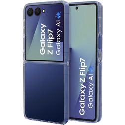 Mobiparts Hardcover Gennemsigtig Samsung Galaxy Z Flip 7 MagSafe Hårdt Bagsidecover - Gennemsigtig