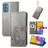 Mobigear Clover Samsung Galaxy M52 Wallet case - Grey
