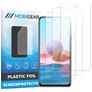 Mobigear Xiaomi Redmi Note 10 4G Protector de pantalla Film - Compatible con fundas (pack de 3)