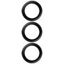 PanzerGlass Ceramic Hoops Samsung Galaxy S26 Plus Tempered Glass Camera Lens Protector - Case Friendly - Black