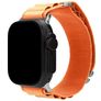 Mobilize Alpine Nylon Apple Watch Cinturino Fibbia ad ardiglione - 49/46/45/44 mm - Arancione
