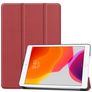 Mobigear Tri-Fold iPad 8 (2020) Plånboksfodral - Vinröd