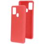 Mobiparts Samsung Galaxy A21s Silikone Bagsidecover - Scarlet Red