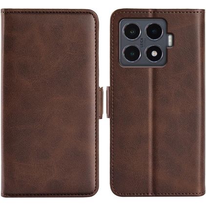Mobigear Slim Magnet Xiaomi 15T Pro Pungetui med Seddelrum - Brun