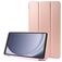 Mobigear Tri-Fold Gel Samsung Galaxy Tab A9 (2023) TPU / Konstläder Plånboksfodral - Roséguld