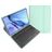 Mobigear Keys Samsung Galaxy Tab S10 FE QWERTY Bluetooth Keyboard Wallet case + Stylus Holder - Mint