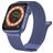 Mobigear Luxury Loop Milanorem Apple Watch Urrem Magnetlås - 42/41/40/38 mm - Blå