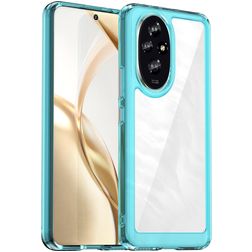 Mobigear Crystal HONOR 200 Funda Plástico rígido Carcasa - Azul