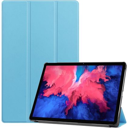Mobigear Tri-Fold Lenovo Tab P11 Gen 1 Plånboksfodral - Blå
