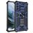 Mobigear Armor Stand Samsung Galaxy S21 FE Hårdt Bagsidecover Stødsikkert med Stander - Blå