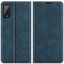 Mobigear Retro Slim Wiko Power U20 Etui z klapką typu portfel - Ciemnoniebieski