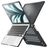 Mobigear Shockproof Pro MacBook Air 13 tum (2022-2026) Hårt MacBook-skal - Svart - Modell A2681 / A3113 / A3240 / A3449