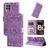 Mobigear Sunflower Realme Narzo 50 4G Funda tipo libro Cartera - Morado