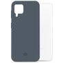 Mobilize Rubber Gelly Samsung Galaxy A22 4G TPU flexible Carcasa - Matt Blue