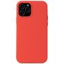 Mobigear Rubber Touch iPhone 13 Pro Max Silikoni Suojakuori - Koralli