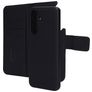 Mobiparts Samsung Galaxy A17 Funda Piel auténtica Funda tipo libro 2 en 1 con carcasa extraíble Cartera - Negro