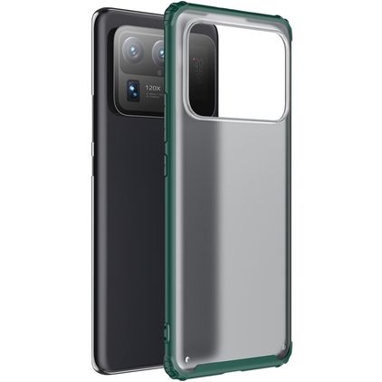 Mobigear Shockproof Xiaomi Mi 11 Ultra Hard Case Back cover - Green