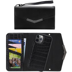 Mobilize Elegant Magnet iPhone 11 Pro Funda Clutch 2 en 1 con funda extraíble - Black Croco