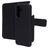 Mobiparts Samsung Galaxy A56 Cover Ægte læder Aftageligt 2-i-1-pungetui med Seddelrum - Sort