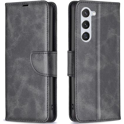 Mobigear Excellent Samsung Galaxy S23 Funda tipo libro Cartera - Negro