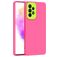 Mobigear Colors Samsung Galaxy A73 TPU flexível Capa traseira - Rosa