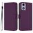 Mobigear Urban Wallet Motorola Moto E14 Capa livro Carteira - Roxo