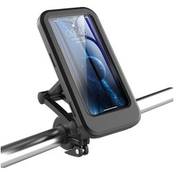 Mobigear Bike Console Držák na kolo na řídítka Pouzdro Univerzální - 193 x 99,2 x 25 mm - Černá