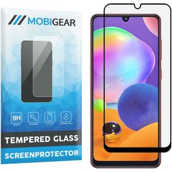 Mobigear Premium Samsung Galaxy A31 Cristal templado Protector de pantalla - Compatible con fundas - Negro