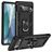 Mobigear Armor Ring Google Pixel 7 Hardcase Back cover Antiurto con anello - Nero