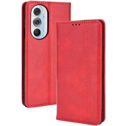 Mobigear Sensation Motorola Edge 30 Pro Funda tipo libro Cartera - Rojo