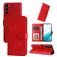 Mobigear Sunflower Samsung Galaxy S23 Funda tipo libro Cartera - Rojo