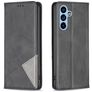 Mobigear Rhombus Slim Samsung Galaxy A54 Wallet case - Black