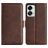 Mobigear Slim Magnet OnePlus Nord 2T 5G Plånboksfodral med sedelfack - Brun