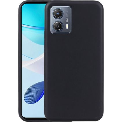 Mobigear Colors Motorola Moto G53 5G TPU flexible Carcasa - Negro