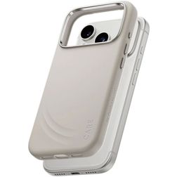 CARE by PanzerGlass Feature FLOW iPhone 17 Pro Silikon MagSafe Skal Stötsäkert - Vanilla