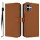 Mobigear Urban Wallet iPhone 16 Plus Funda tipo libro Cartera - Marrón