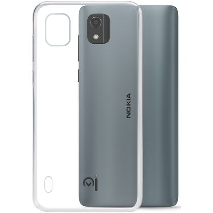 Mobilize Gelly Transparente Nokia C2 2E TPU flexível Capa traseira - Transparente