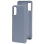 Mobiparts Samsung Galaxy A41 Silikone Bagsidecover - Royal Grey