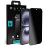 Elite iPhone 15 Glas Skærmbeskytter Privacy - Case Friendly - Sort