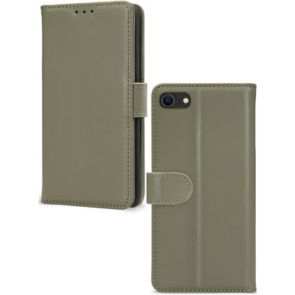 Mobilize Premium Gelly Wallet iPhone 7 Pungetui med Seddelrum - Grøn