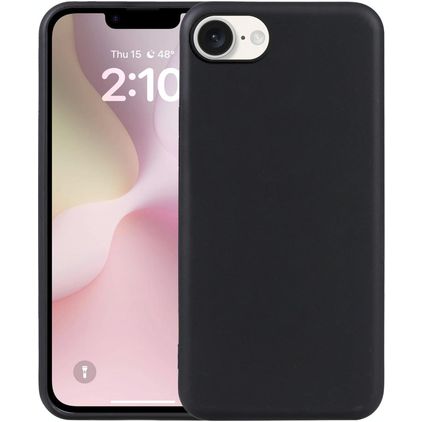 Mobigear Basics iPhone 17e Flexibilní TPU Zadní kryt - Černá