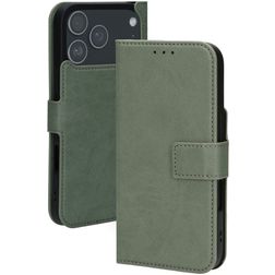 Mobiparts Classic Wallet iPhone 17 Pro Max MagSafe Plånboksfodral - Stone Green
